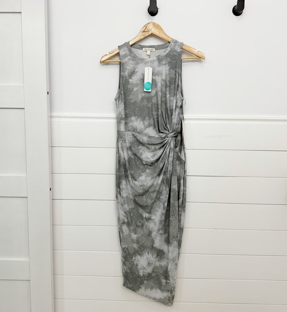NWT! Nine Britton Stitch Fix Abigail Brushed Knit MIDI Dress Size M